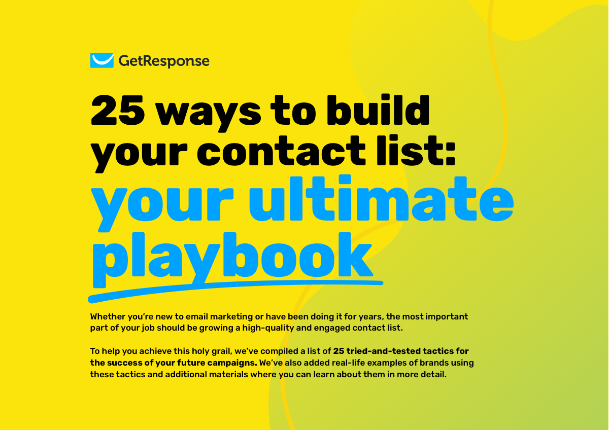 25 Ways to Build Your Contact List